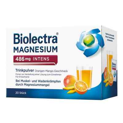 Biolectra Magnesium 486 mg Intens Trinkpulver Orange-Mango
