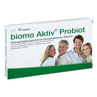 Biomo Aktiv Probiot Kapseln 15 stk von biomo-vital GmbH PZN 10979083