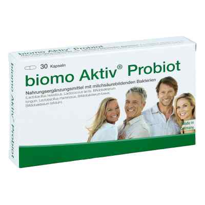 Biomo Aktiv Probiot Kapseln 30 stk von biomo pharma GmbH PZN 10979108