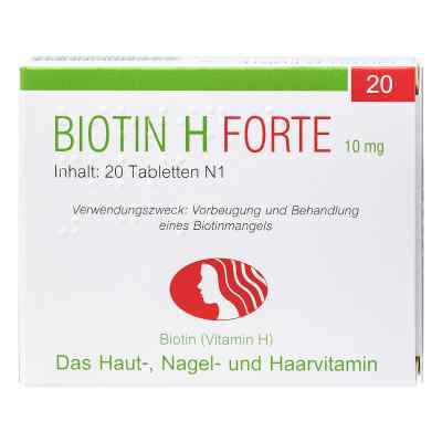 Biotin H forte Tabletten 20 stk von Pharma Peter GmbH PZN 00964471