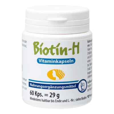 Biotin H Vitaminkapseln 60 stk von Pharma Peter GmbH PZN 07153310