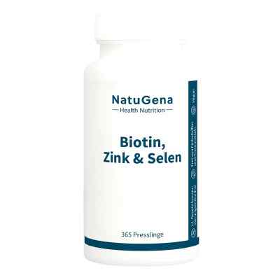 Biotin+Zink+Selen Hochdosiert+Vegan Presslinge