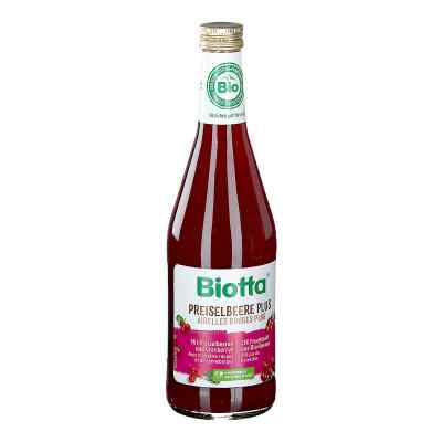 Biotta Bio Preiselbeer Plus Saft 500 ml von Biotta AG PZN 05560815