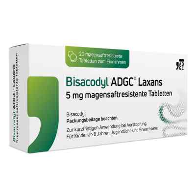 Bisacodyl ADGC Laxans 5 mg
