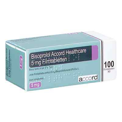 Bisoprolol Accord Healthcare 5 Mg Filmtabletten 100 stk von Accord Healthcare GmbH PZN 17271186