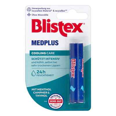 Blistex Medplus Stick Ohne Mineralöl 4.25 g von delta pronatura GmbH PZN 18371866