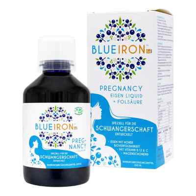 Blueiron Eisen Pregnancy + Folsäure Liquid