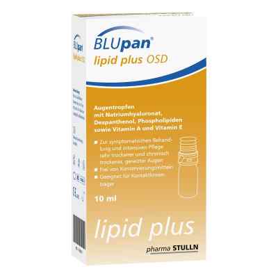 Blupan Lipid Plus Osd Augentropfen 1X10 ml von PHARMA STULLN GmbH PZN 17668647