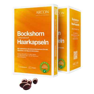 Bockshorn Mikronährstoff Haarkapseln Tisane p Kurpackung 240 stk von Arcon International GmbH PZN 08101343