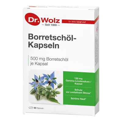 Borretschöl Kapseln Doktor wolz 60 stk von Dr. Wolz Zell GmbH PZN 04447726