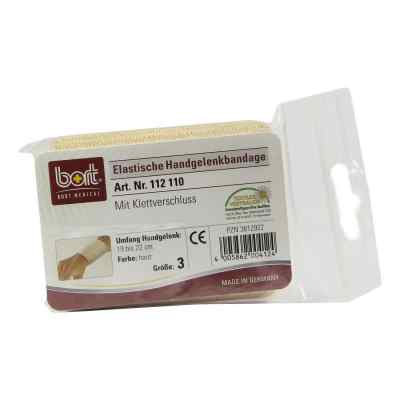 Bort Handgelenkbandage Größe 3 haut mit Klettband vers.