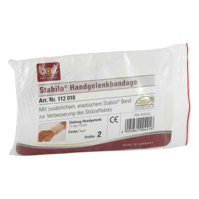 Bort Stabilo Handgelenkbandage Größe 2 haut