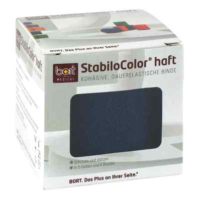 Bort Stabilocolor haft Binde 6cm blau 1 stk von Bort GmbH PZN 08829353