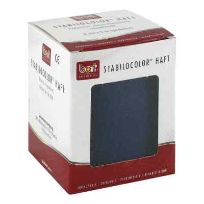 Bort Stabilocolor haft Binde 8cm blau 1 stk von Bort GmbH PZN 08829376
