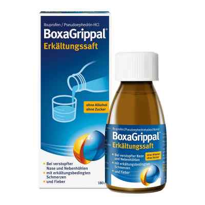 Boxagrippal Erkältungssaft 180 ml von Angelini Pharma Deutschland GmbH PZN 12871651