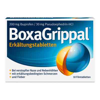 Boxagrippal Erkältungstabletten 200 mg/30 mg