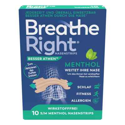 Breathe Right Besser Atmen Nasenpflaster Menthol