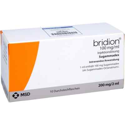 Bridion 100 mg/ml Injektionslösung 10X2 ml online kaufen