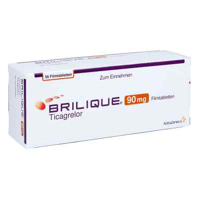 Brilique 90mg 56 stk von AstraZeneca GmbH PZN 07560021