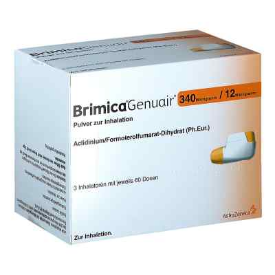 Brimica Genuair 340 [my]g/12 [my]g Plv.z.inhalatio 3 stk von Abacus Medicine A/S PZN 13716177