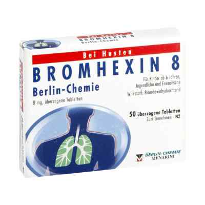 BROMHEXIN 8 Berlin-Chemie 50 stk von BERLIN-CHEMIE AG PZN 04394361