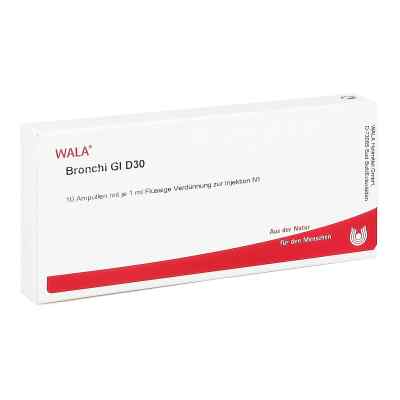 Bronchi Gl D30 Ampullen 10X1 ml von WALA Heilmittel GmbH PZN 03359718