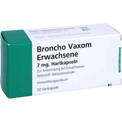 Broncho Vaxom für Erwachsene Kapseln 50 stk von EurimPharm Arzneimittel GmbH PZN 07715624