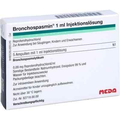 Bronchospasmin Injektionslösung 5X1 ml von Viatris Healthcare GmbH PZN 01925384