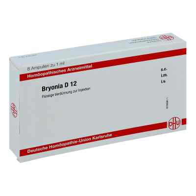 Bryonia D12 Ampullen 8X1 ml von DHU-Arzneimittel GmbH & Co. KG PZN 11704543