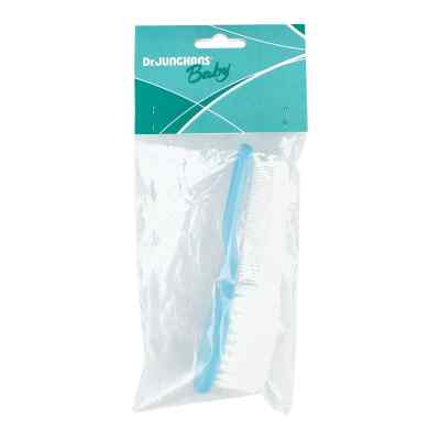 Bürste Baby Kunststoff+nylon Kamm blau 1 stk von Dr. Junghans Medical GmbH PZN 04171017