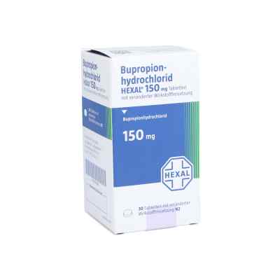 Bupropionhydrochlorid HEXAL 150mg 30 stk von Hexal AG PZN 10515886
