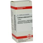 Cadmium Sulfuricum D12 Tabletten 80 stk von DHU-Arzneimittel GmbH & Co. KG PZN 07455258