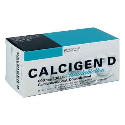 CALCIGEN D 600mg/400 internationale Einheiten 100 stk von Viatris Healthcare GmbH PZN 00662161