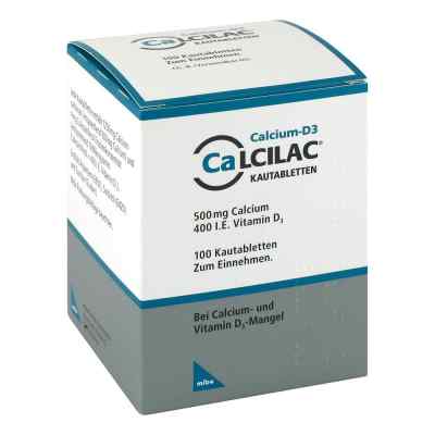 Calcilac 500mg/400 internationale Einheiten 100 stk