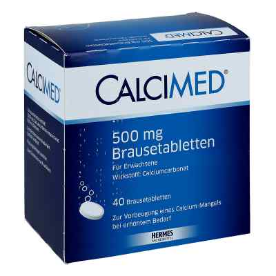 Calcimed 500mg 40 stk von HERMES Arzneimittel GmbH PZN 09750168