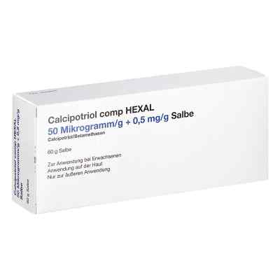Calcipotriol Comp Hexal 50 Μg/g + 0,5 Mg/g Salbe 60 g von 2care4 ApS PZN 19359927
