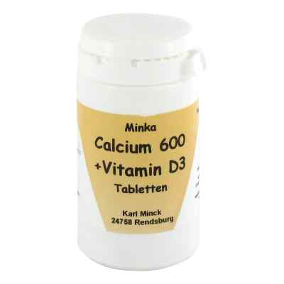 Calcium 600 mg + D3 Tabletten 60 stk von Karl Minck Naturheilmittel PZN 01054021