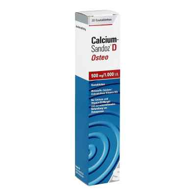 Calcium-Sandoz D Osteo 500mg/1000 internationale Einheiten 30 stk von Hexal AG PZN 11586256