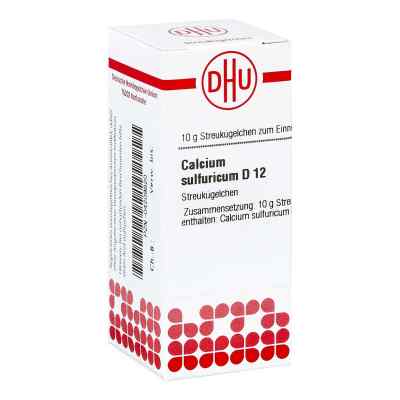 Calcium Sulfuricum D12 Globuli 10 g von DHU-Arzneimittel GmbH & Co. KG PZN 04209820