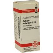 Calcium Sulfuricum D200 Globuli 10 g von DHU-Arzneimittel GmbH & Co. KG PZN 07455488