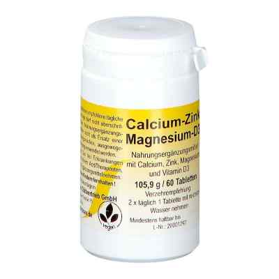 Calcium-zink-magnesium-d3 Tabletten 60 stk von merosan Diätvertrieb GmbH PZN 12473910