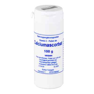 Calciumascorbat Feingold Pulver 100 g von Pharmadrog GmbH PZN 04656507