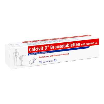 Calcivit D Brausetabletten 600mg/400 internationale Einheiten 20 stk von CHEPLAPHARM Arzneimittel GmbH PZN 00170185