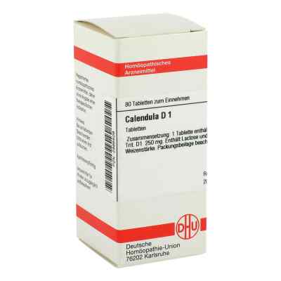 Calendula D1 Tabletten 80 stk von DHU-Arzneimittel GmbH & Co. KG PZN 02895509