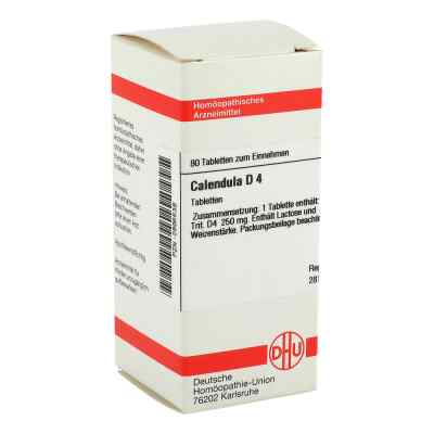 Calendula D4 Tabletten 80 stk von DHU-Arzneimittel GmbH & Co. KG PZN 02895538