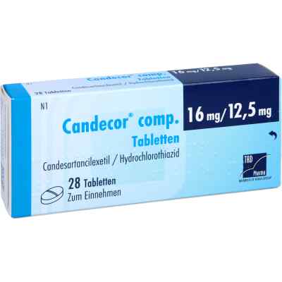Candecor compositus 16mg/12,5mg 28 stk von TAD Pharma GmbH PZN 09633586
