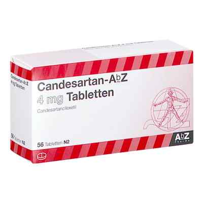 Candesartan-AbZ 4mg 56 stk von AbZ Pharma GmbH PZN 09074916