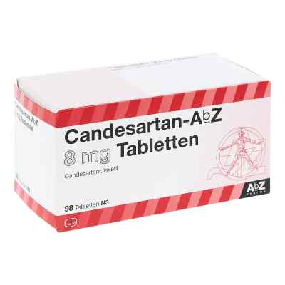 Candesartan-AbZ 8mg 98 stk von AbZ Pharma GmbH PZN 09074951