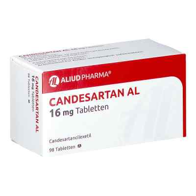 Candesartan AL 16mg 98 stk von ALIUD Pharma GmbH PZN 09297786