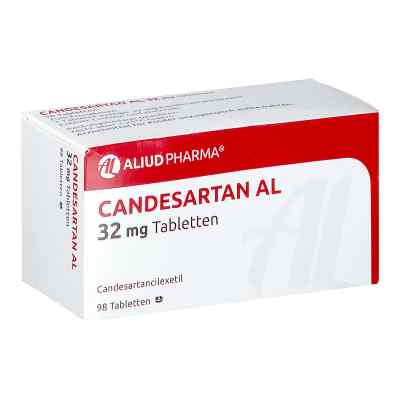 Candesartan AL 32mg 98 stk von ALIUD Pharma GmbH PZN 09297591